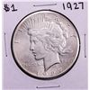 Image 1 : 1927 $1 Peace Silver Dollar Coin