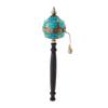 Tibet Brass Turquoise Prayer Wheel (ANT-636)