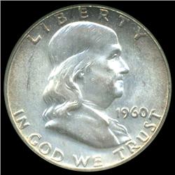 1960 MS66 FBL Graded Franklin Half Coin HUGE VALUE! (COI-4038)