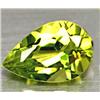 Image 1 : .9ct RARE Excellent Pear Neon Green Peridot VVS RETAIL $550 (GEM-4535B)