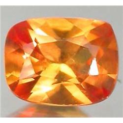 .72ct Wonderful Orange Sapphire Concave Cut VS RETAIL $1150 (GEM-4582)