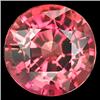Image 1 : 1ct RARE Spectacular Round Natural Natural Peach Tourmaline VVS RETAIL $1550 (GEM-4996)