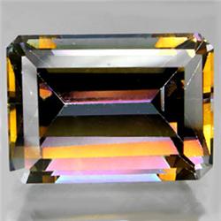 13.84ct Oct agon Cut Multi Color Mystic Quartz FLAWLESS RETAIL $850 (GEM-7117)
