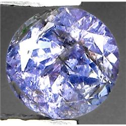 0.57ct VERY RARE Round Cut Top AAA Blue Natural Tanzanite CLEAN RETAIL $650 (GEM-7163)