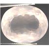 20.42ct Oval Portuguese Cut Top AAA Sweet Pink Quartz VVS RETAIL $1550 (GEM-7211)