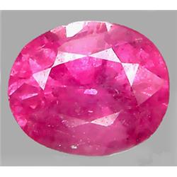 1.58ct RARE Top AAA  Pink Sapphire Nigeria Oval Cut VS RETAIL $1650 (GEM-7251)