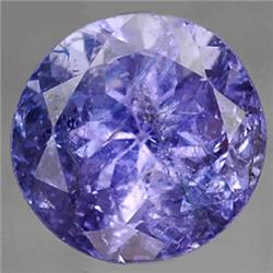 0.59ct VERY RARE  Round Cut Top AAA Blue Natural Tanzanite RETAIL $625 (GEM-7347)