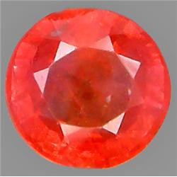 1.77ct RARE Round Cut Padparascha Sapphire Nigeria RETAIL $1850 (GEM-7362)
