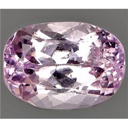 4.31ct RARE Oval Cut Top AAA Mozambique Light Pink Kunzite RETAIL $3350 (GEM-7363)