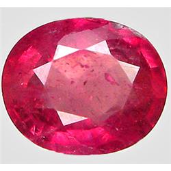 2.68ct RARE Top AAA Mozambique Pink Red Ruby VS Oval Cut  RETAIL $2950 (GEM-7407)
