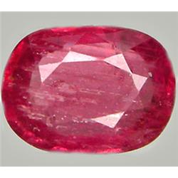 3.50ct RARE Top AAA  Pink Sapphire Nigeria VS Oval Cut  RETAIL $2775 (GEM-7419)