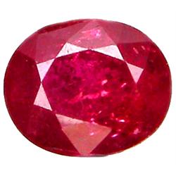 1.75ct RARE Top AAA Mozambique Rich Red Ruby VS Oval Cut  RETAIL $1850 (GEM-7427)