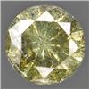 .13ct RARE Round Cut Unheated Fancy Diamond RETAIL $750 (GEM-7430)