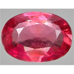 .96ct RARE Top AAA Pink Red Ruby Mogok VS Oval Cut RETAIL $1050 (GEM-7460)