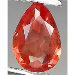 1.01ct RARE Pear Cut Orange Red Padparascha Sapphire VS RETAIL $1050 (GEM-7542)