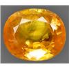 1.22ct RARE Oval Cut Top AAA Orange Yellow Sapphire VVS RETAIL $1350 (GEM-7594)