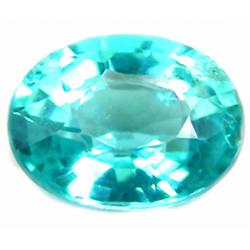 1.05ct RARE Quality  Blue Paraiba Apatite Brazil VS RETAIL $800 (GEM-7685)