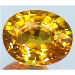 1.38ct RARE Perfect RARE  Golden Sapphire Ceylon VVS RETAIL $1450 (GEM-7723)