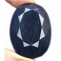 118ct Fabulous Royal Blue Oval Sapphire Gemstone RETAIL $10000 (GEM-7755)