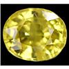 1.27ct RARE Sparkle Oval Top Canary Yellow Sapphire VS RETAIL $1050 (GEM-7844)