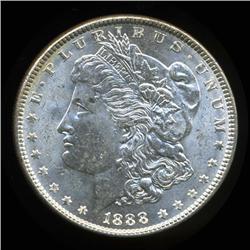 1888 Morgan Dollar Choice+ Uncirculated RARE Variety (COI-4092)