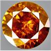 .16ct Very Rare Excellent Cognac Orange Red Natural Diamond RETAIL $1050 (GEM-7878)