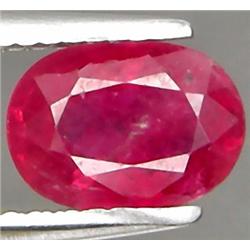 1.81ct RARE Oval Cut Top Pink Red Ruby Mogok VS RETAIL $1750 (GEM-7896)