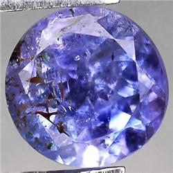 0.68ct RARE Round Cut Top AAA Blue Natural Tanzanite VS/SI RETAIL $800 (GEM-7922)