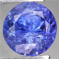 0.75ct RARE Round Cut Top AAA Blue Natural Tanzanite VS/SI RETAIL $950 (GEM-7929)