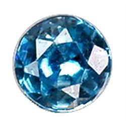 .4ct RARE Diamond Cut Light Blue Color Zircon VVS RETAIL $400 (GEM-7959B)