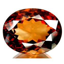 35.6ct RARE  Full Luster Top Imperial Topaz AAA FLAWLESS RETAIL $35500 (GEM-8016)