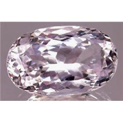 12.16ct RARE  Glistening AAA Sweet Pink Natural Kunzite FLAWLESS RETAIL $4250 (GEM-8017)