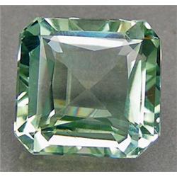 5.95ct RARE  Genuine Octagon Green Amethyst VVS RETAIL $1150 (GEM-8030)