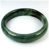 410.00ct RARE White Green Jade 5 Inch Bracelet RETAIL $850 (JEW-1200)