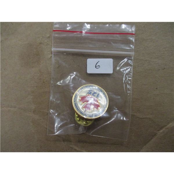 CANADIAN LAPEL PIN COMMEMORATING CANADA'S 125TH BIRTHDAY