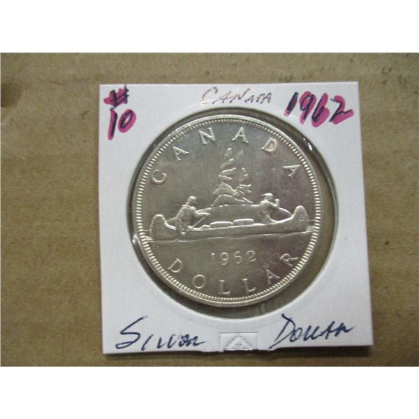 1962 CANADA VOYAGER SILVER DOLLAR