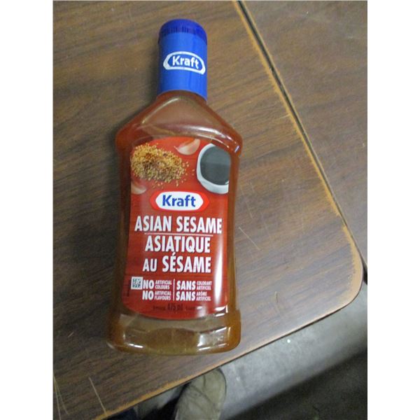 KRAFT ASIAN SESAME DRESSING (475 ML) - PER BOTTLE