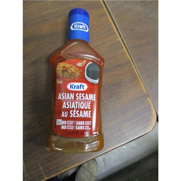 KRAFT ASIAN SESAME DRESSING (475 ML) - PER BOTTLE