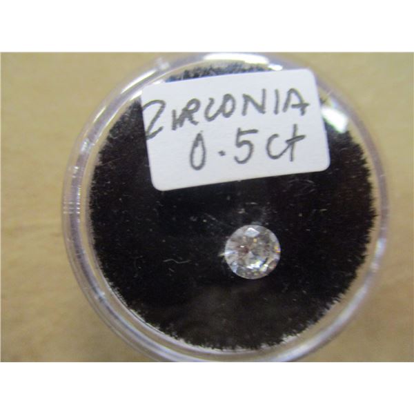 NATURAL ROUND 5 CT ZIRCONIA GEMSTONE READY FOR SETTING