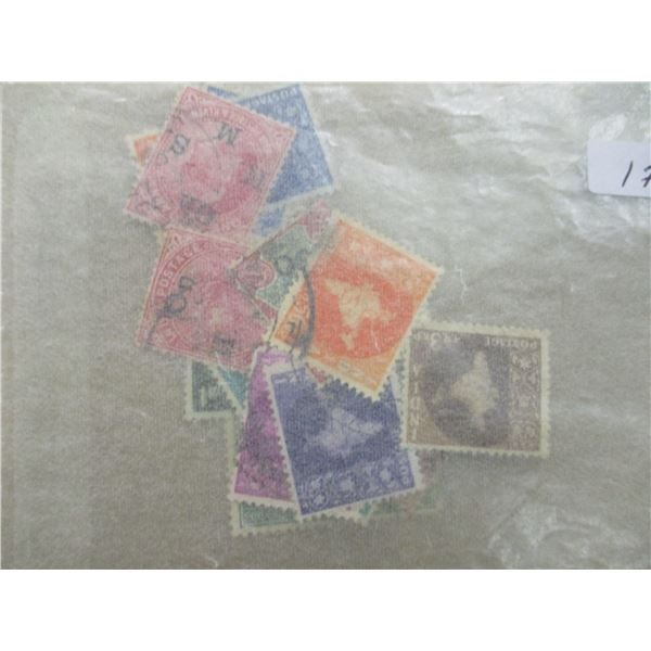 LOT OF 25 POSTAGE STAMPS FROM INDIA