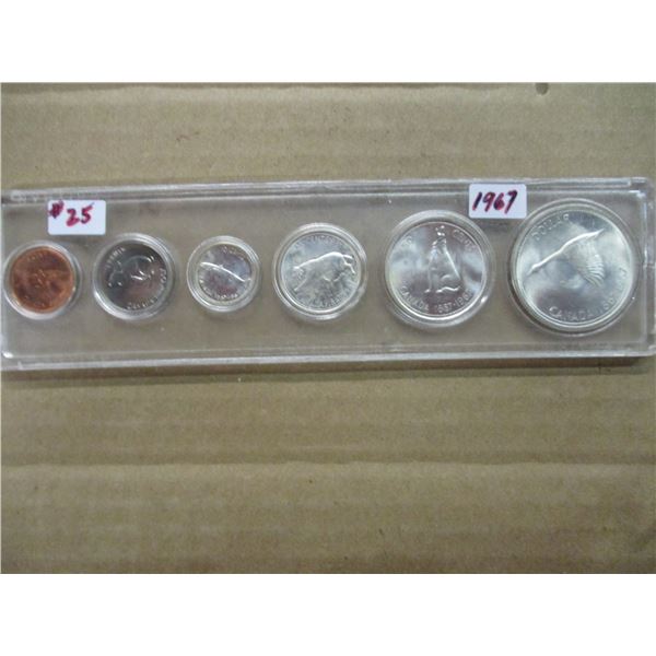 1967 CANADA CENTENNIAL SILVER COIN SET