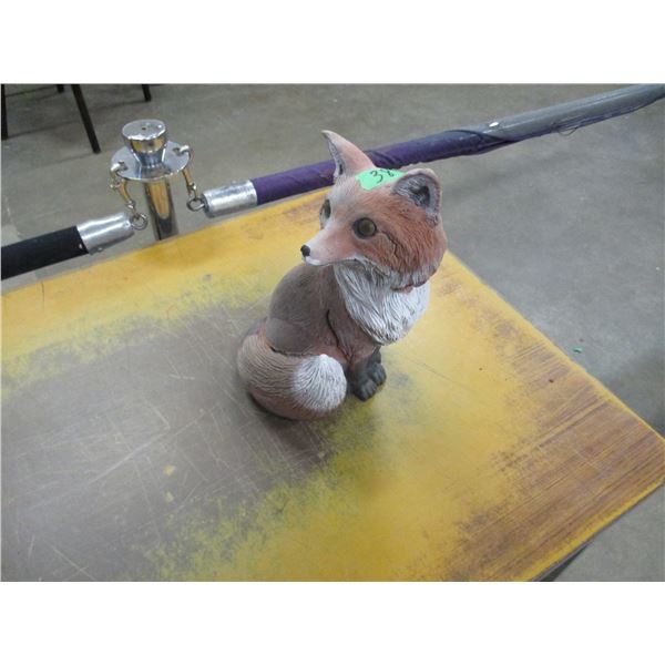 RED FOX LAWN ORNAMENT