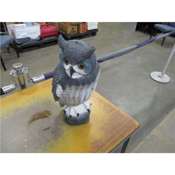 OWL LAWN ORNAMENT