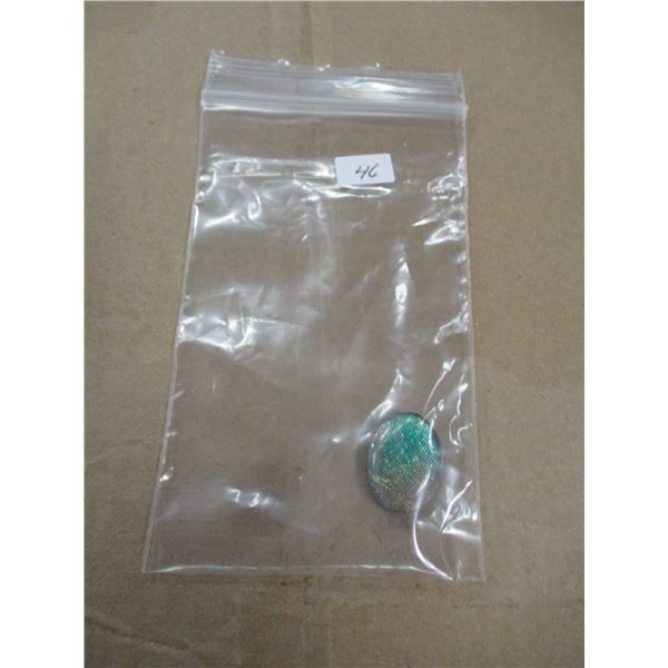 OVAL 24.5 CT AUSTRALIAN TRIPLATE OPAL GEMSTONE (LAB CREATED)