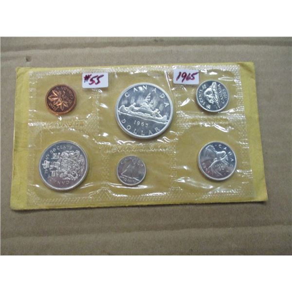 1965 PROOF CANADA MINT SEALED SILVER COIN SET