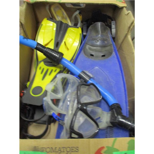 BOX C/W SWIM ACCESSORIES