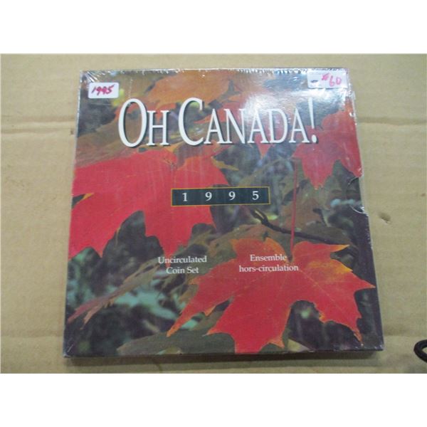 1995 OH CANADA MINT SEALED COIN SET
