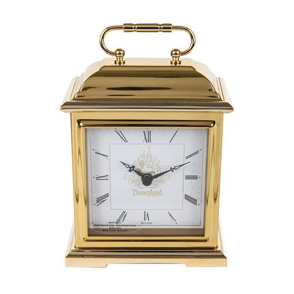 Disneyland 50th Carriage Clock by Bulova.