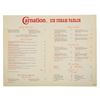 Image 2 : Carnation Ice Cream Parlor Menu.