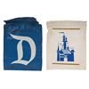 Image 1 : Pair of Disneyland Crowd Control Flag Pennants.